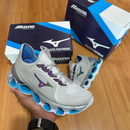 Tênis Masculino Mizuno WK – Cinza Azul