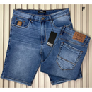Bermuda Jeans Masculina com Elastano - Envio Imediato