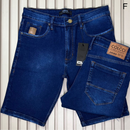 Bermuda Jeans Masculina com Elastano - Envio Imediato