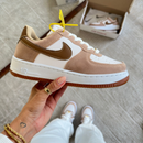 Tênis Air Force Caramelo – Camurça Premium