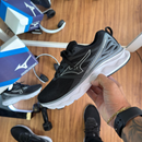 Tênis Mizuno Space 3 – Unissex Preto-Branco