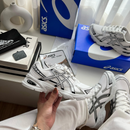 Tênis Asics Gel 1130 – Linha Premium Branco-Preto