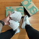 Tênis ÖUS – Primeira Linha em Qualidade Branco Cinza