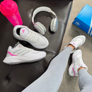 Tênis Adidas Run Falcon – Branco/Rosa