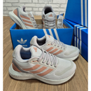 Tênis Adidas Run Falcon 5 –  Bege Orange