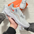 Tênis Nike React – Branco com Laranja