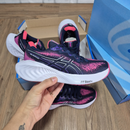 Tênis Feminino ASICS GEL-Cumulus 25 – Amortecimento e Estilo Azul Marinho Rosa