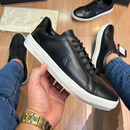 Sapatênis Masculino Reserva em Couro Preto