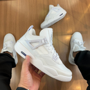 Bota Jordan 4 Branco – Estilo Exclusividade e Conforto