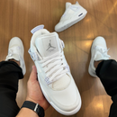Bota Jordan 4 Branco – Estilo Exclusividade e Conforto