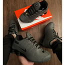 Tênis Nike Shox NZ – Cinza Chumbo