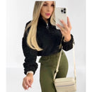 Casaco Ted Feminino Blusa de Frio Quentinha Casaco de Pelinho