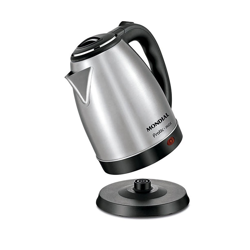 Mondial Electric Kettle 2 Liter 1200w Pratic Inox Ce-06