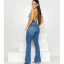 Calça Lipo Slim Flare – Feminina Jeans Lavagem Claro