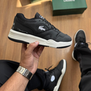 TÊNIS LACOSTE TENNIS 1933 PRETO – LINHA PREMIUM