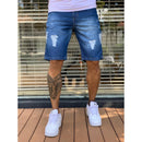 Traditional Ripped Jeans Shorts Premium Line Modeling