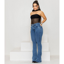 Calça Lipo Slim Flare – Feminina Jeans Claro