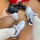 Tênis Invincible Run 3 Feminino  Branco-Roxo