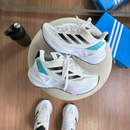 Tênis Duramo Speed Branco Preto Verde Água