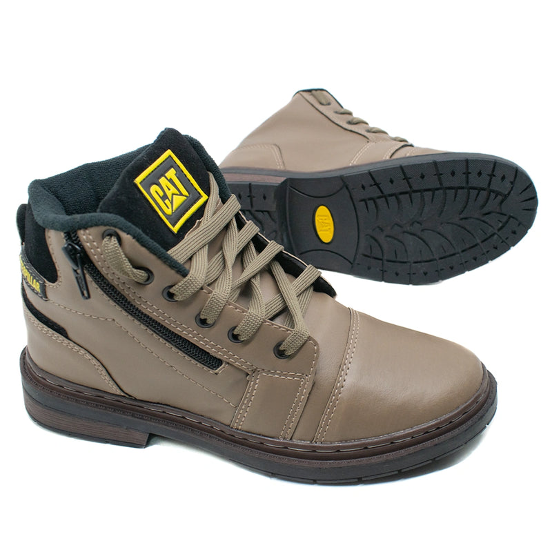 Bota Masculina Caterpillar Zíper