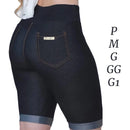 Women's Denim Shorts Bermuda Imitates Jeans Cos High Cotton