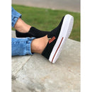 Sneakers Sneakers Women's Slip On Casual Zip Lightweight and comfortable immediate shipping