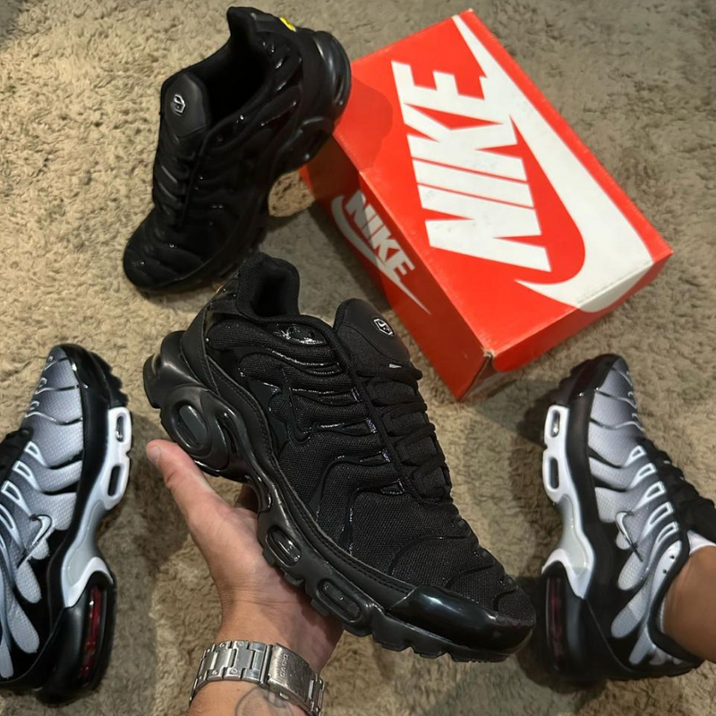 Tênis Nike Air Max TN Plus – Linha Premium (Preto)