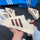 Adidas Superstar Premium – Bordô Dourado