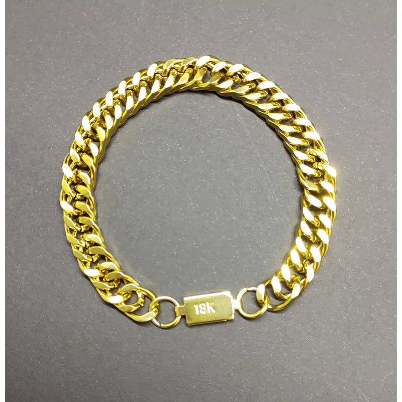Men's Golden Watch Watch kit + golden bracelet