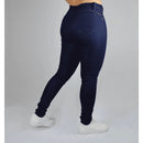 Calça Feminina Jeans Skinny Com Lycra Cintura Alta Levanta Bumbum Moda Gringa Blogueira Linha Premium Com Elastano 36 38 40 42 44 46