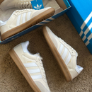 Tênis Casual Adidas Samba – Linha Premium Bege/Cinza