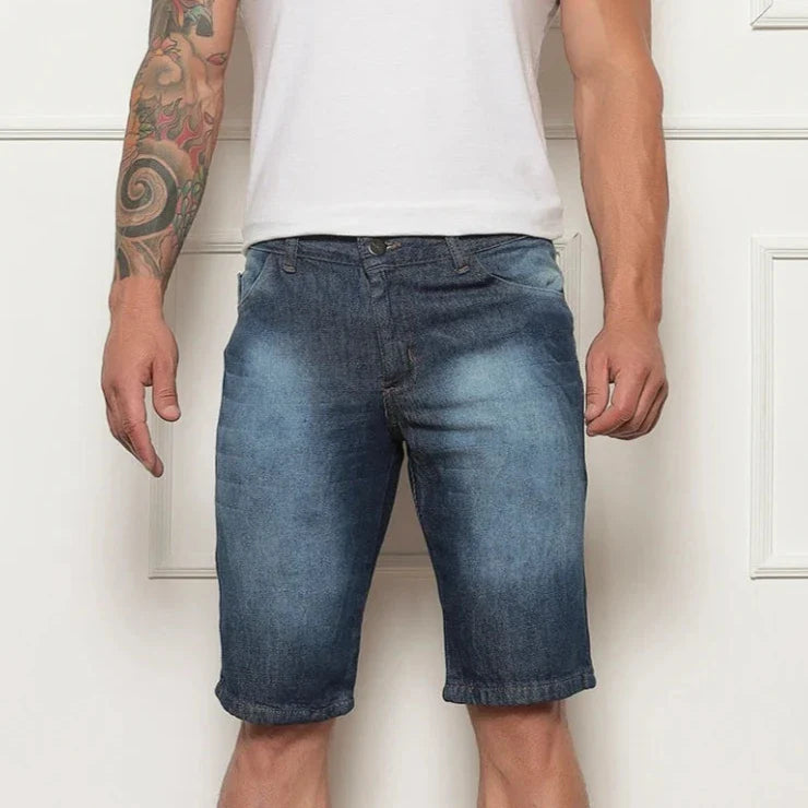 Kit 03 Bermudas Jeans Masculina Casual