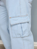 Calça Balão Jeans Casual