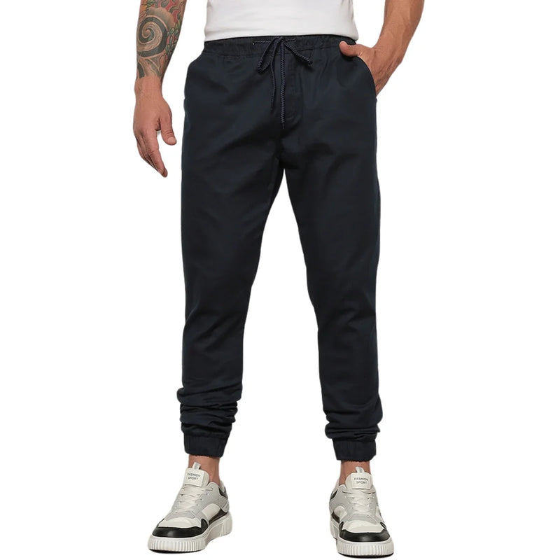 Calça Casual de Sarja Jogger