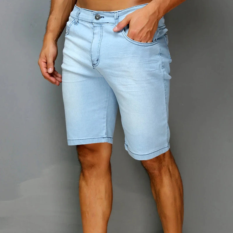 Bermuda Jeans Masculina Top Coleção 2025