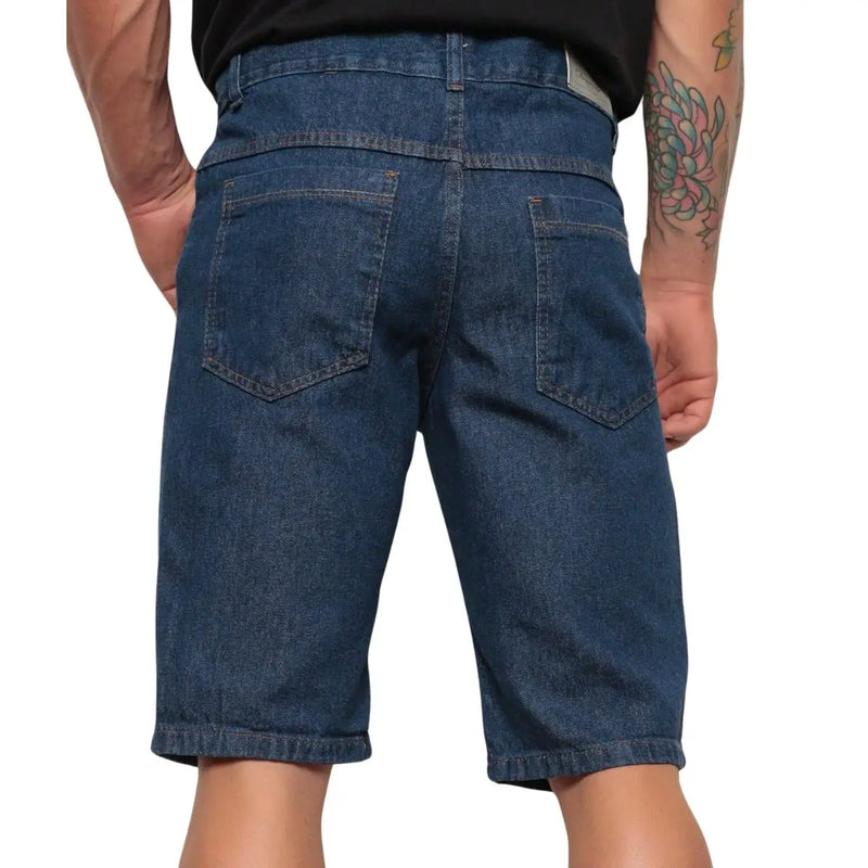 Kit 02 Bermuda Jeans Masculina Casual Vip