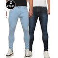 Kit 02 Calça Jeans Skinny Casual