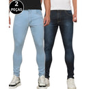 Kit 02 Calça Jeans Skinny Casual