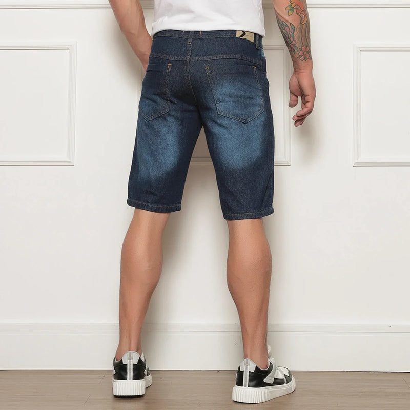 Kit 03 Bermudas Jeans Masculina Casual