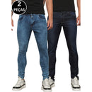 Kit 02 Calça Jeans Skinny Casual