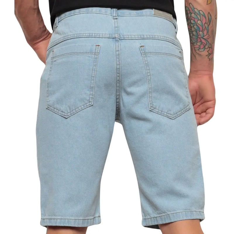 Kit 02 Bermuda Jeans Masculina Casual Trend