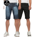 Kit 02 Bermudas Jeans Masculina Casual Moda Verão
