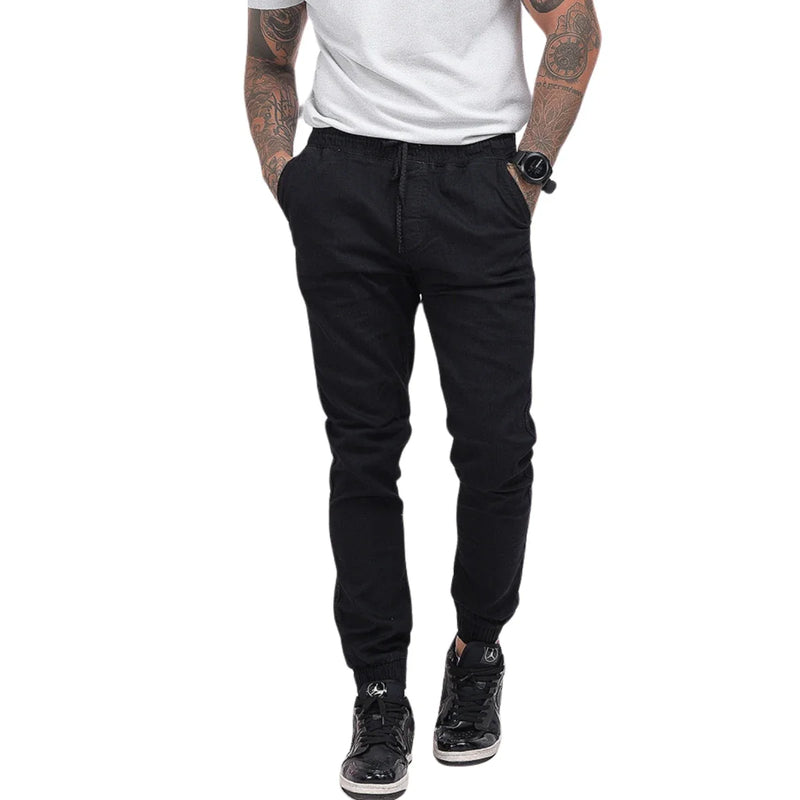 Calça Casual de Sarja Jogger