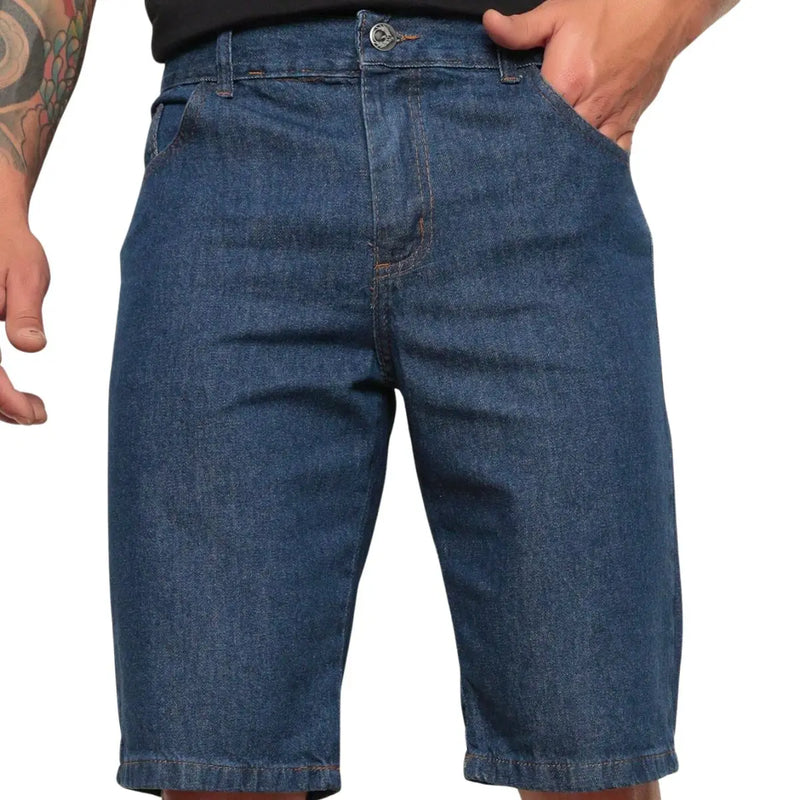Kit 02 Bermuda Jeans Masculina Casual Trend