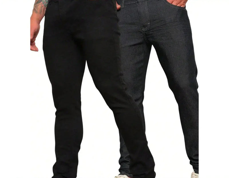 Kit 02 Calça Jeans Masculina Tendência Moda Verão