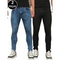 Kit 02 Calça Jeans Skinny Casual