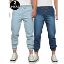 Kit 02 Calça Jeans Jogger