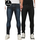 Kit 02 Calça Jeans Skinny Casual