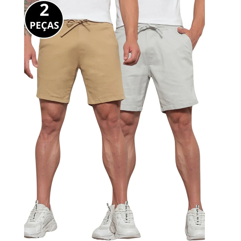 Kit 02 Bermuda Short Jogger Sarja