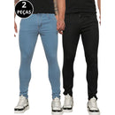 Kit 02 Calça Jeans Skinny Casual